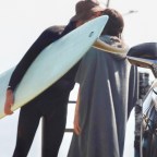 *EXCLUSIVE* Leighton Meester and Adam Brody go for a surf session in Malibu