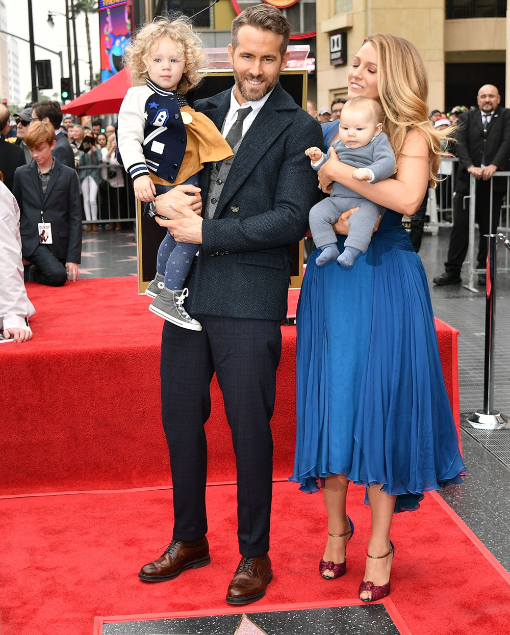 Ryan Reynolds honored with star on The Hollywood Walk of Fame, Los Angeles, USA - 15 Dec 2016