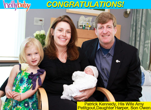 Patrick Kennedy Baby Born