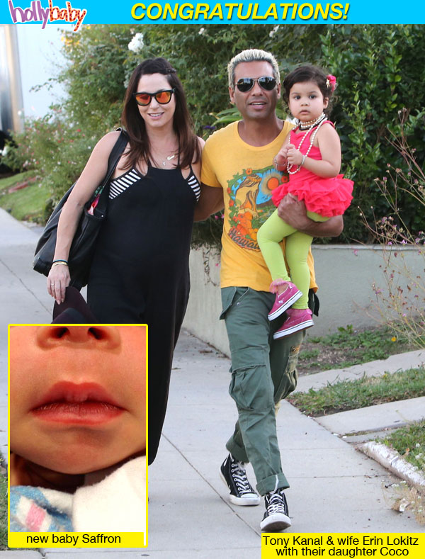 Tony Kanal Baby Born