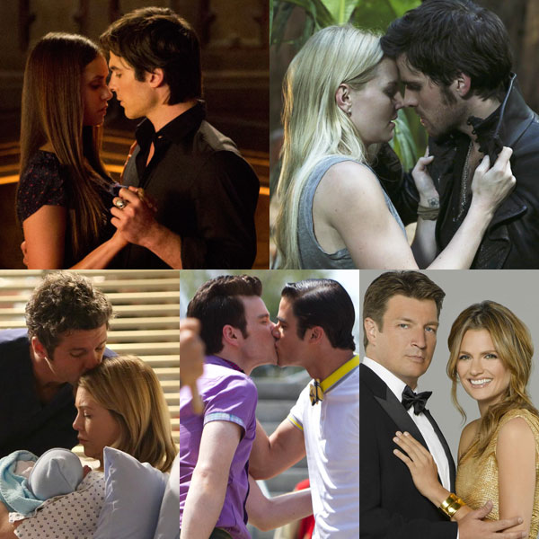 Hottest Tv Couples ‘glee ’ ‘vampire Diaries’ And More — 2013 Pca Noms