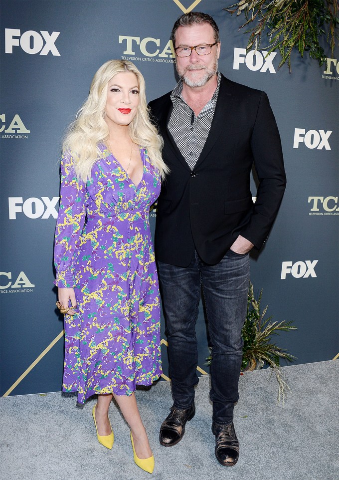 Tori Spelling & Dean McDermott At The TCA Party