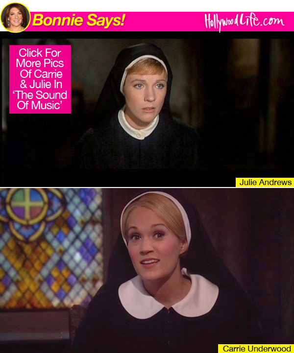 Carrie Underwood Acting Sound Of Music Live