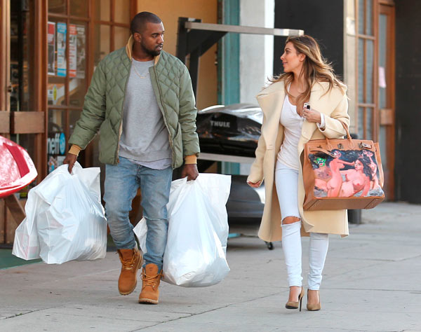 Kim Kardashian's Hand Painted Birkin: The Truth Behind Kanye's Gift –  Hollywood Life