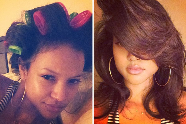 [pics] Karrueche Tran Without Makeup — Before And After Instagram Shots