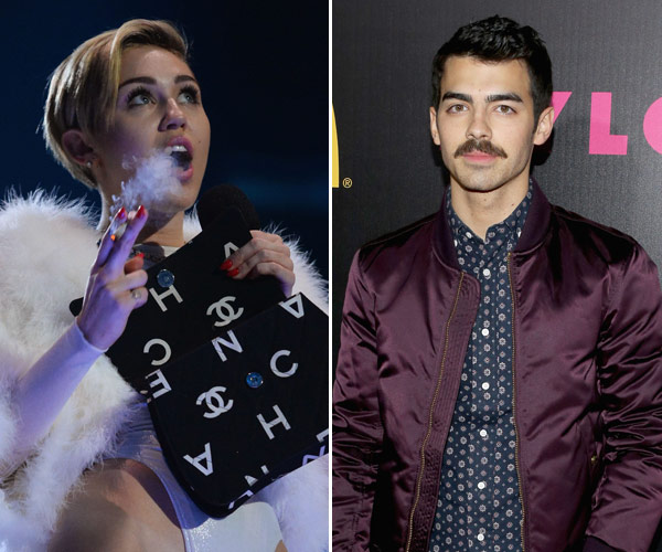 Miley Cyrus Disses Joe Jonas Weed Comment — He Was Trying