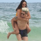EXCLUSIVE: Actress and Model Nina Dobrev and sports personality Shaun White enjoying the day at Tulum Beach