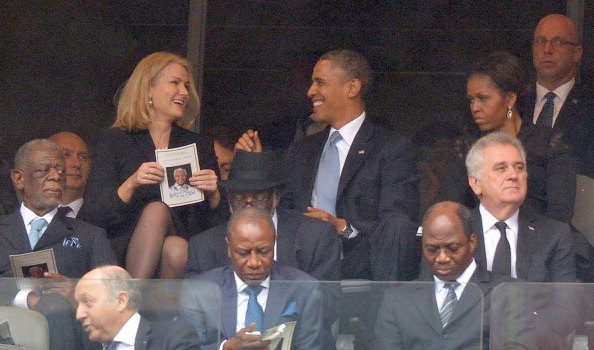 Barack Obama Flirting