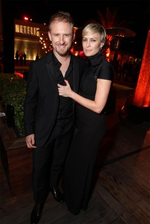 Ben Foster and Robin Wright seen at the Netflix Emmy Party, on Sunday, Sep, 22, 2013 in Los AngelesNetflix Emmy Party, Los Angeles, USA - 22 Sep 2013