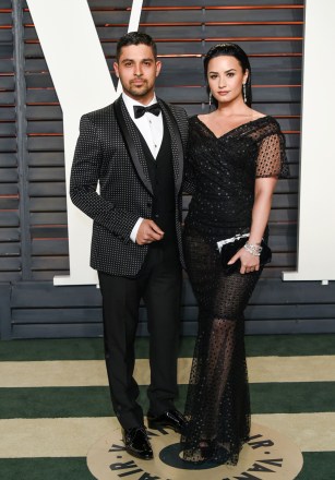 Wilmer Valderrama and Demi Lovato attend the Vanity Fair Fair Oscar Party at the Wallis Annenberg Center, in Beverly Hills, Calif
88th Academy Awards - Vanity Fair Oscar Party, Los Angeles, USA