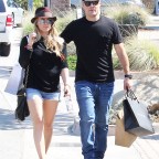 Hilary Duff and husband Mike Comrie go shopping at the Country Mart in Malibu, California, America - 13 Aug 2011