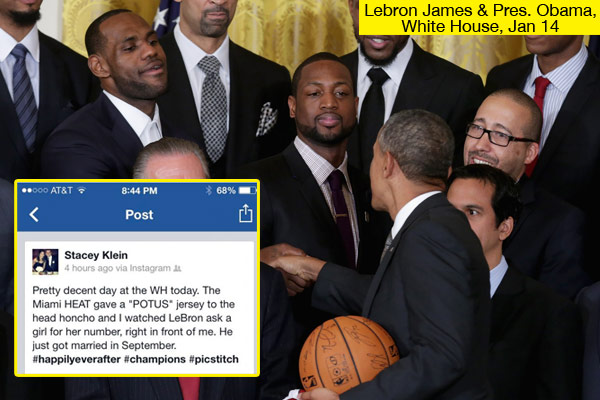 LeBron James Cheating