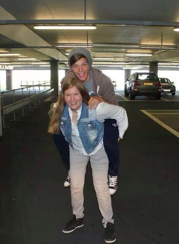 Magda Szablinska &amp; Louis Tomlinson Photo Fans Honor Late