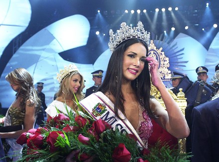 Monica Spear Monica Spear wears her crown after winning the Miss Venezuela title in Caracas, Venezuela. A young man who admitted responsibility for the January 2014 murder of the actress and former beauty queen and her husband was sentenced to a 25 year prison term, in Carabobo, Venezuela
Venezuela Monica Spear, CARACAS, Venezuela