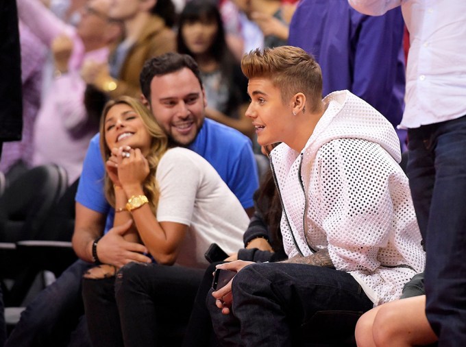 A Basketball Game With Justin Bieber