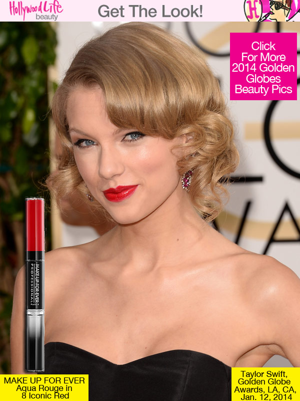Taylor Swift Golden Globe Awards Beauty