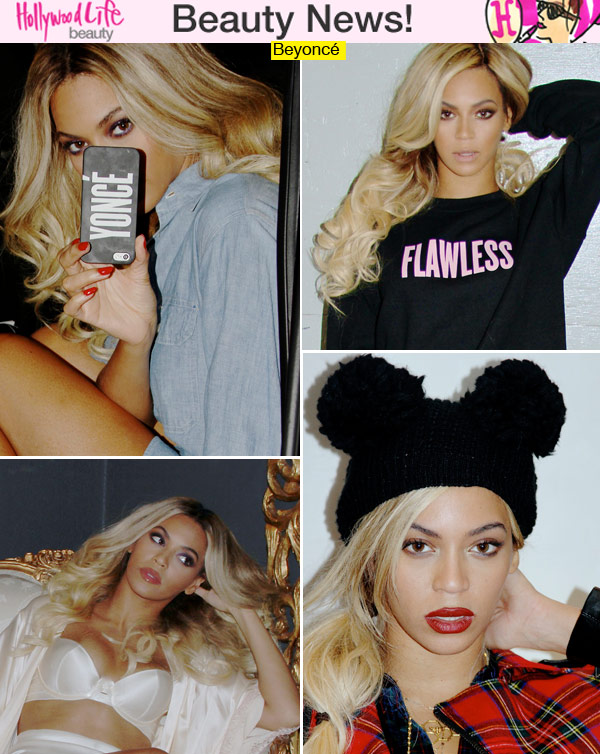 Beyonce Platinum Blonde Hair
