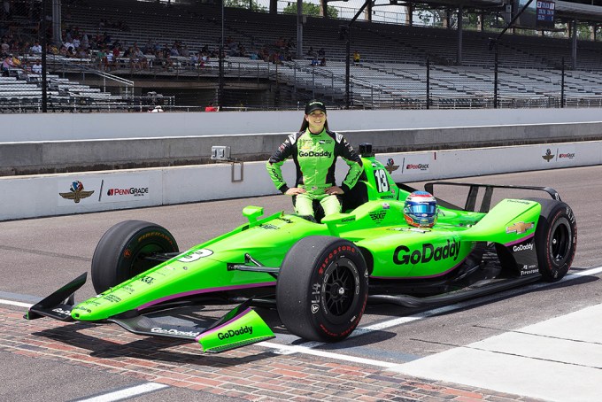 Danica Patrick at the IndyCar, Indy 500