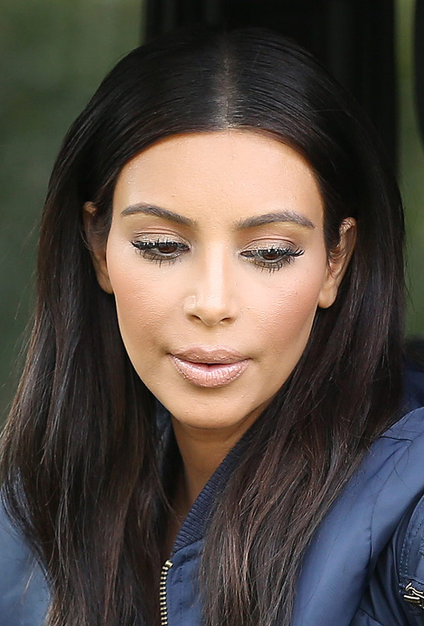 [photo] Kim Kardashian S Heavy Makeup — Did She Go Too Far With Her