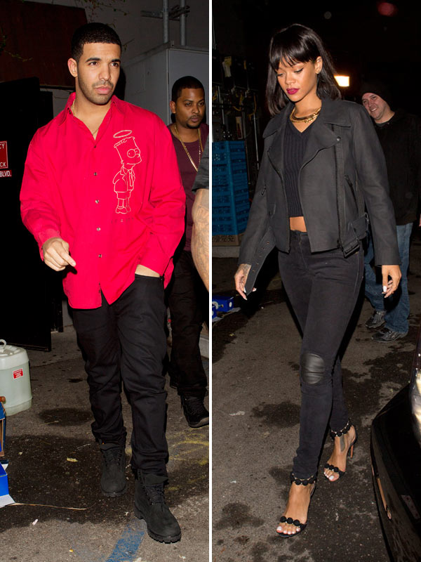 Rihanna And Drake S Date — Flirtatious Stars Go Out Together