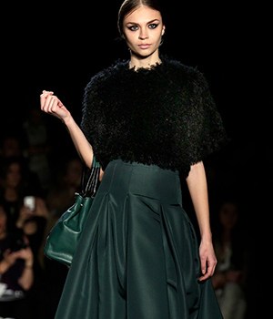 The Christian Siriano Fall 2014 collection is modeled during Fashion Week in New YorkNY Fashion Week Christian Siriano, New York, USA