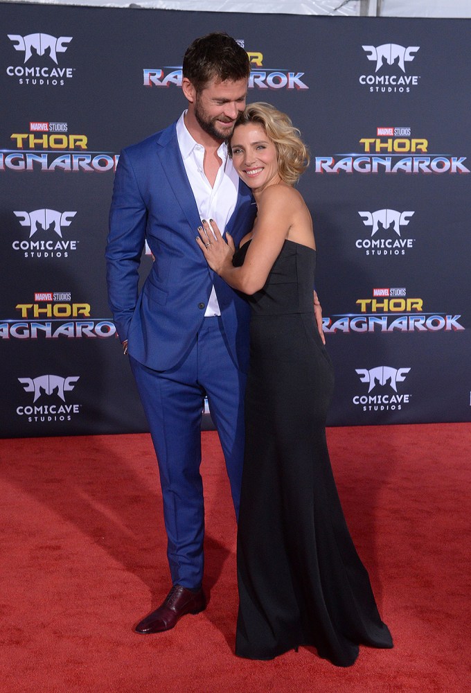 Chris Hemsworth & Elsa Pataky At The Premiere Of ‘Thor: Ragnarok’