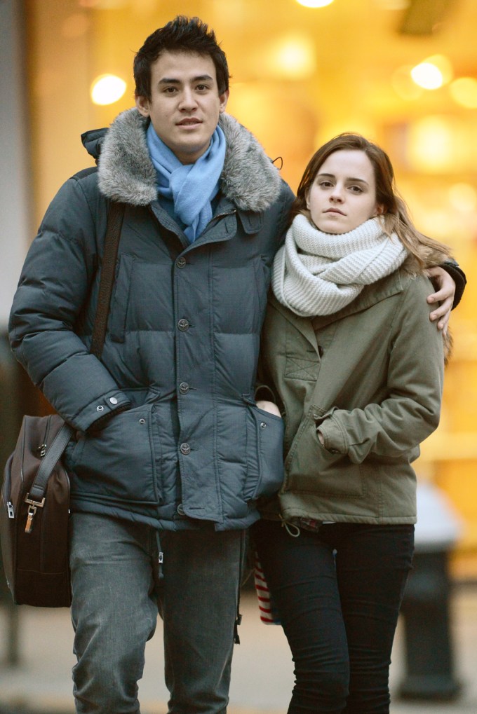 Emma Watson & Will Adamowicz get cozy