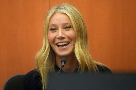 Gwyneth Paltrow testifies during her trial, in Park City, Utah. Paltrow is accused in a lawsuit of crashing into a skier during a 2016 family ski vacation, leaving him with brain damage and four broken ribs
Gwyneth Paltrow Skiing Lawsuit, Park City, United States - 22 Mar 2023