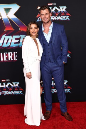 Elsa Pataky ve Chris Hemsworth 'Thor: Love and Thunder' film galası, Los Angeles, California, ABD - 23 Haz 2022