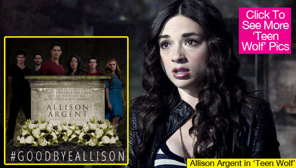 Allison Argent Teen Wolf Memorial