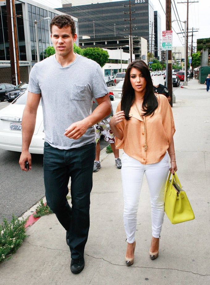 Kim Kardashian & Kris Humphries Out & About