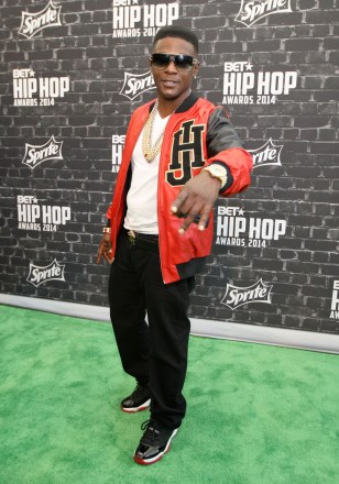 Rapper Lil Boosie was seen arriving at the 2014 BET Hip Hop Awards held at the Atlanta Civic Center, in Atlanta, Ga
2014 BET Hip Hop Awards - Arrivals - , Atlanta, USA - 20 Sep 2014