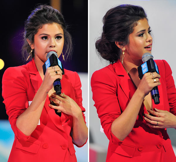 Selena Gomez S Engagement Ring At We Day Did Justin Bieber Propose Hollywood Life