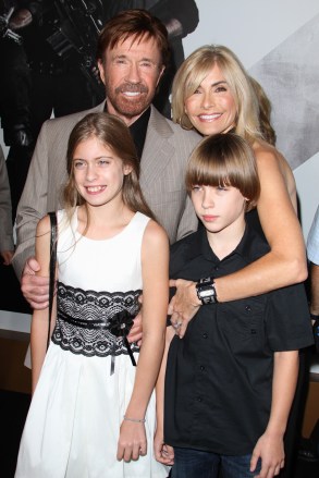 Chuck Norris and family
'The Expendables 2' film premiere, Los Angeles, America - 15 Aug 2012