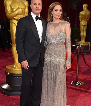 Brad Pitt and Angelina Jolie86th Annual Academy Awards Oscars, Arrivals, Los Angeles, America - 02 Mar 2014