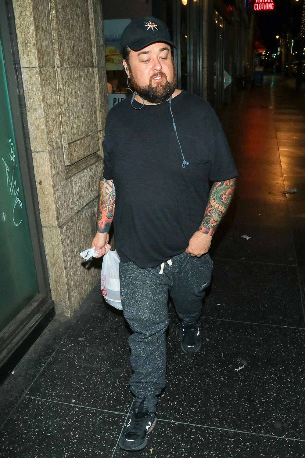 Chumlee out and about, Los Angeles, USA - 10 Jul 2018