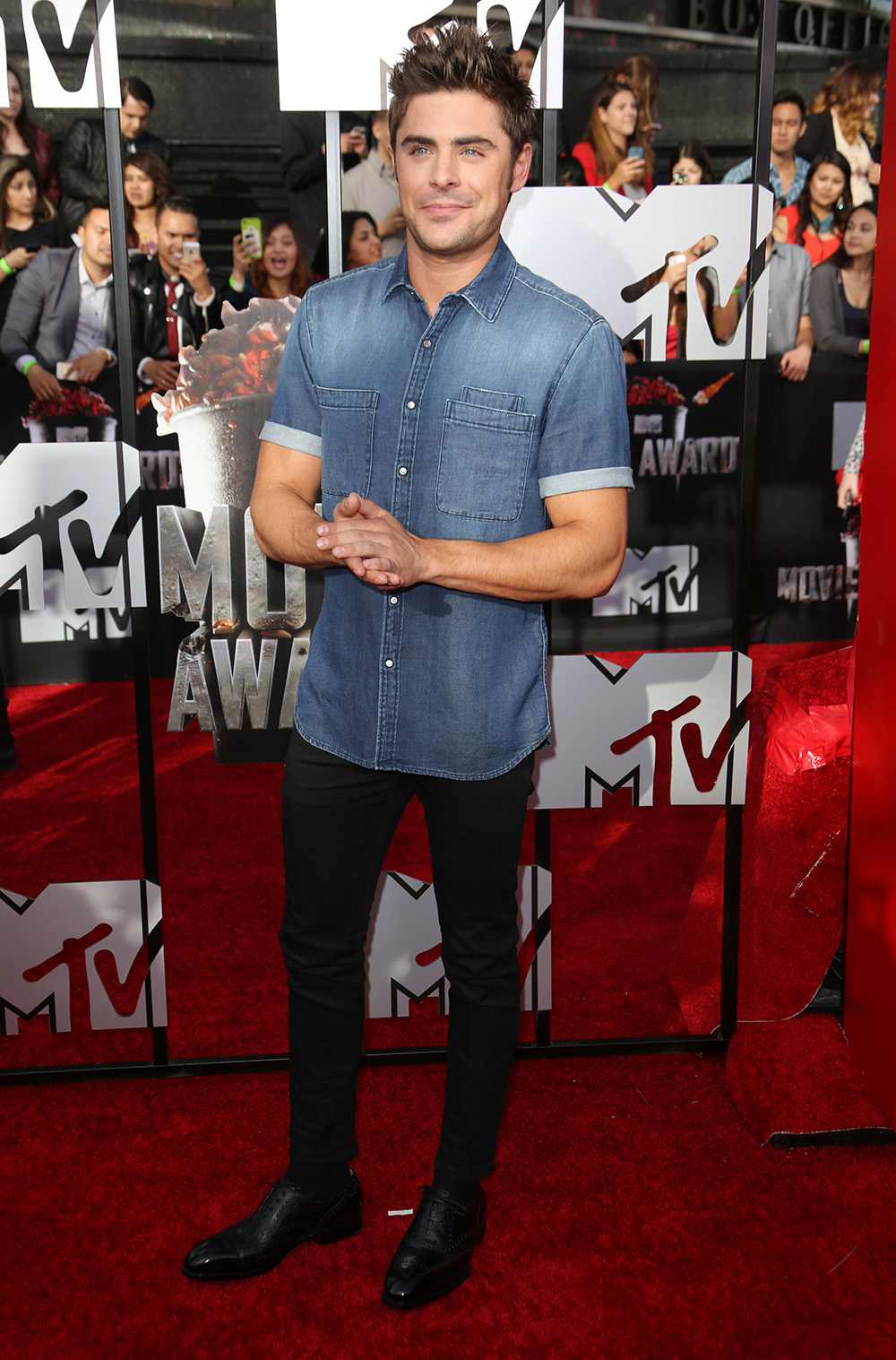 2014 MTV Movie Awards, Arrivals, Los Angeles, America - 13 Apr 2014