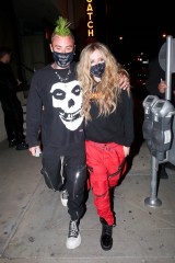 West Hollywood, CA  - New hot couple, Mod Sun and Avril Lavigne appear to be going strong as they enjoy a dinner date at Catch LA in West Hollywood.Pictured: Modsun, Avril LavigneBACKGRID USA 19 FEBRUARY 2021USA: +1 310 798 9111 / usasales@backgrid.comUK: +44 208 344 2007 / uksales@backgrid.com*UK Clients - Pictures Containing Children
Please Pixelate Face Prior To Publication*