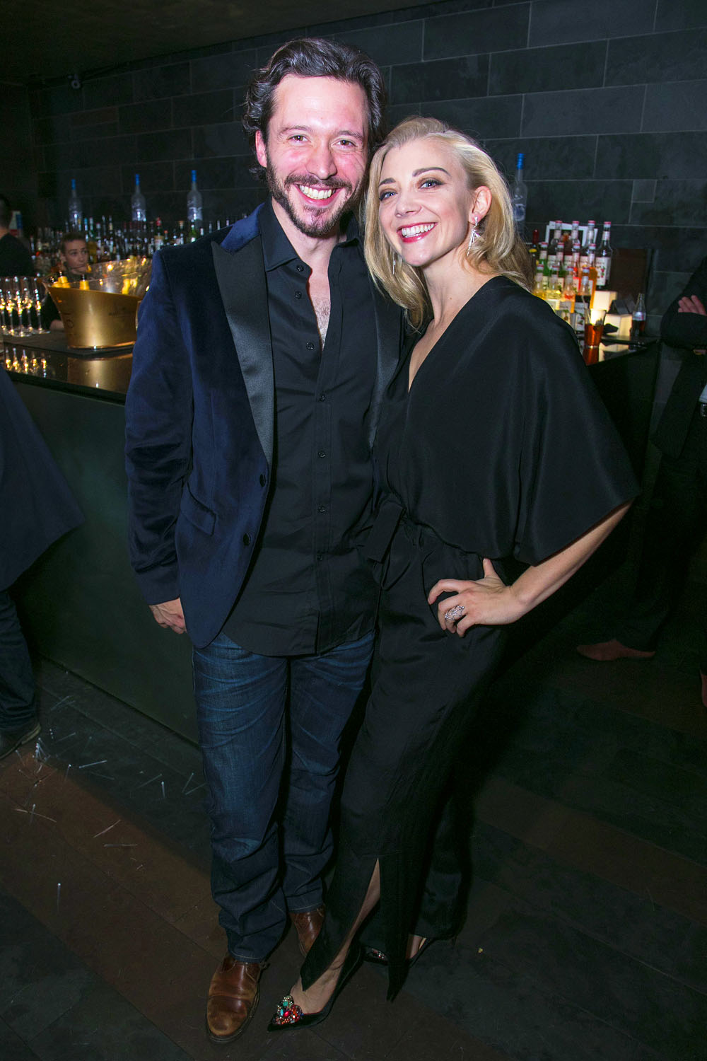 David Oakes (Thomas Novachek) and Natalie Dormer (Vanda Jordan)
'Venus in Fur' party, After Party, London, UK - 17 Oct 2017