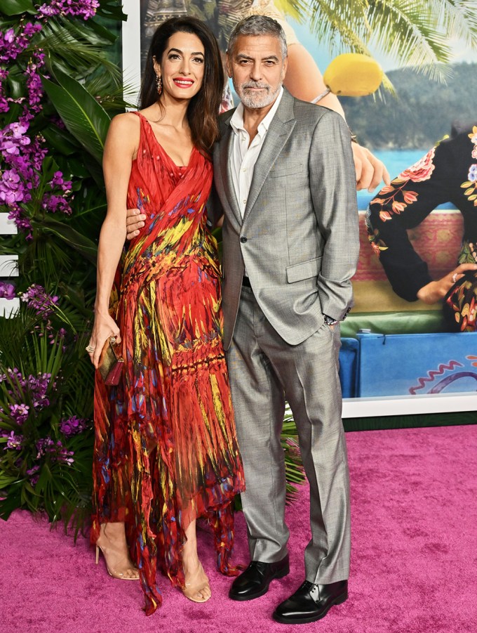 Amal & George Clooney At The Premiere Of ‘Ticket to Paradise’