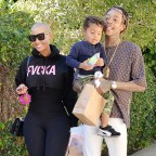 Amber Rose and Wiz Khalifa out and about, Los Angeles, America - 16 Dec 2015