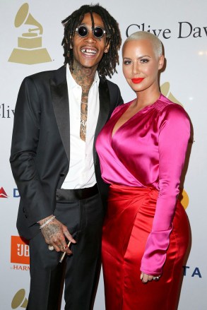 Wiz Khalifa, left, and Amber Rose attend the Clive Davis and The Recording Academy Pre-Grammy Gala at The Beverly Hilton Hotel, in Beverly Hills, Calif
2017 Clive Davis Pre-Grammy Gala - Arrivals, Beverly Hills, USA - 11 Feb 2017