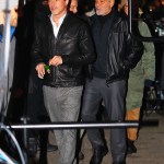 New York, NY  - Two of Hollywood's biggest stars, Brad Pitt and George Clooney pair up in NYC to film the upcoming Jon Watts project, "Wolves."

Pictured: Brad Pitt, George Clooney

BACKGRID USA 24 JANUARY 2023 

BYLINE MUST READ: BlayzenPhotos / BACKGRID

USA: +1 310 798 9111 / usasales@backgrid.com

UK: +44 208 344 2007 / uksales@backgrid.com

*UK Clients - Pictures Containing Children
Please Pixelate Face Prior To Publication*