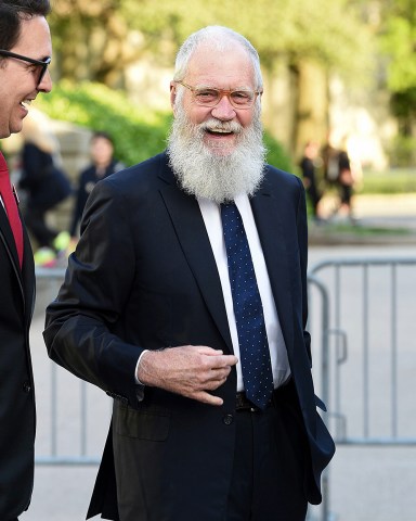 Talk show host David Letterman attends the Statue of Liberty Museum opening celebration at Battery Park, in New York
Statue of Liberty Museum Opening Celebration, New York, USA - 15 May 2019