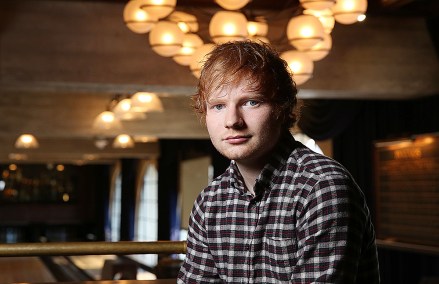 Ed Sheeran poses for a portrait on in Los Angeles Ed Sheeran Portrait Session, Los Angeles, USA