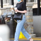 *EXCLUSIVE* New mom Emma Stone makes a stop at Starbucks in Pacific Palisades