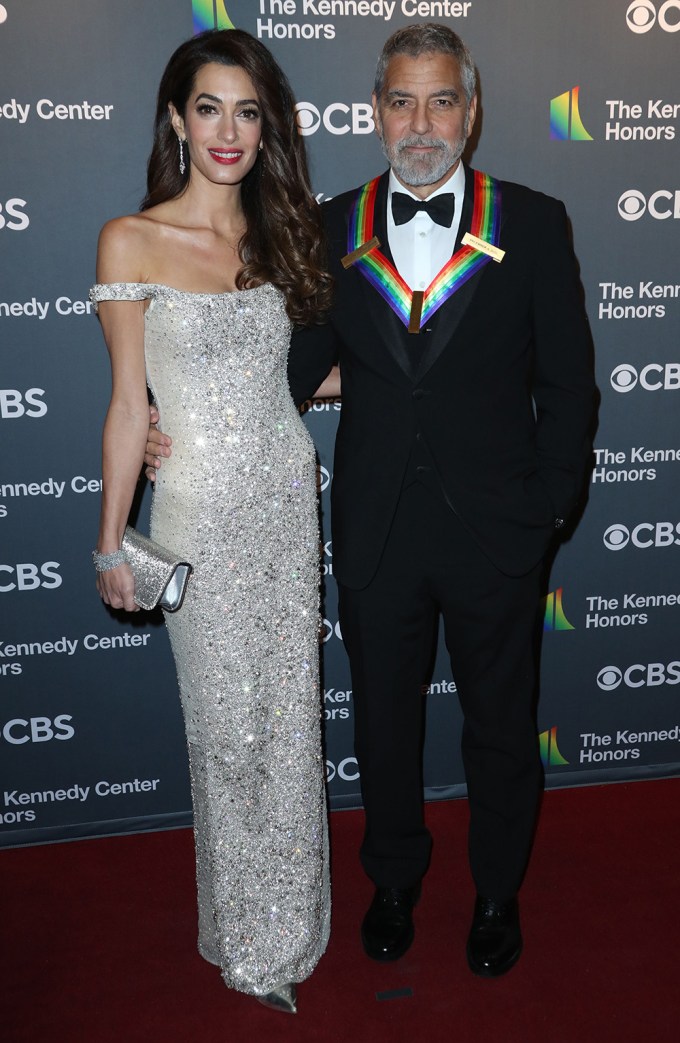George & Amal Clooney At The 45th Kennedy Center Honors