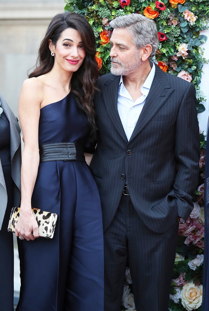 George & Amal Clooney At The People’s Postcode Lottery Gala
