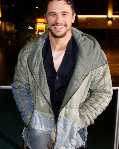 James Franco 'Linda Vista' play opening night, Los Angeles, USA - 16 Jan 2019 The Steppenwolf Theatre Company production of 'Linda Vista' at Center Theatre Group/Mark Taper Forum