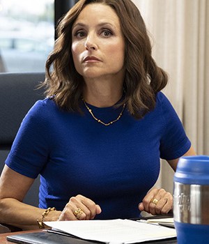 Editorial use only. No book cover usage.Mandatory Credit: Photo by HBO/Kobal/Shutterstock (10286326am)Julia Louis-Dreyfus as Selina Meyer'Veep' TV Show Season 7 - 2019Former Senator Selina Meyer finds that being Vice President of the United States is nothing like she hoped and everything that everyone ever warned her about.